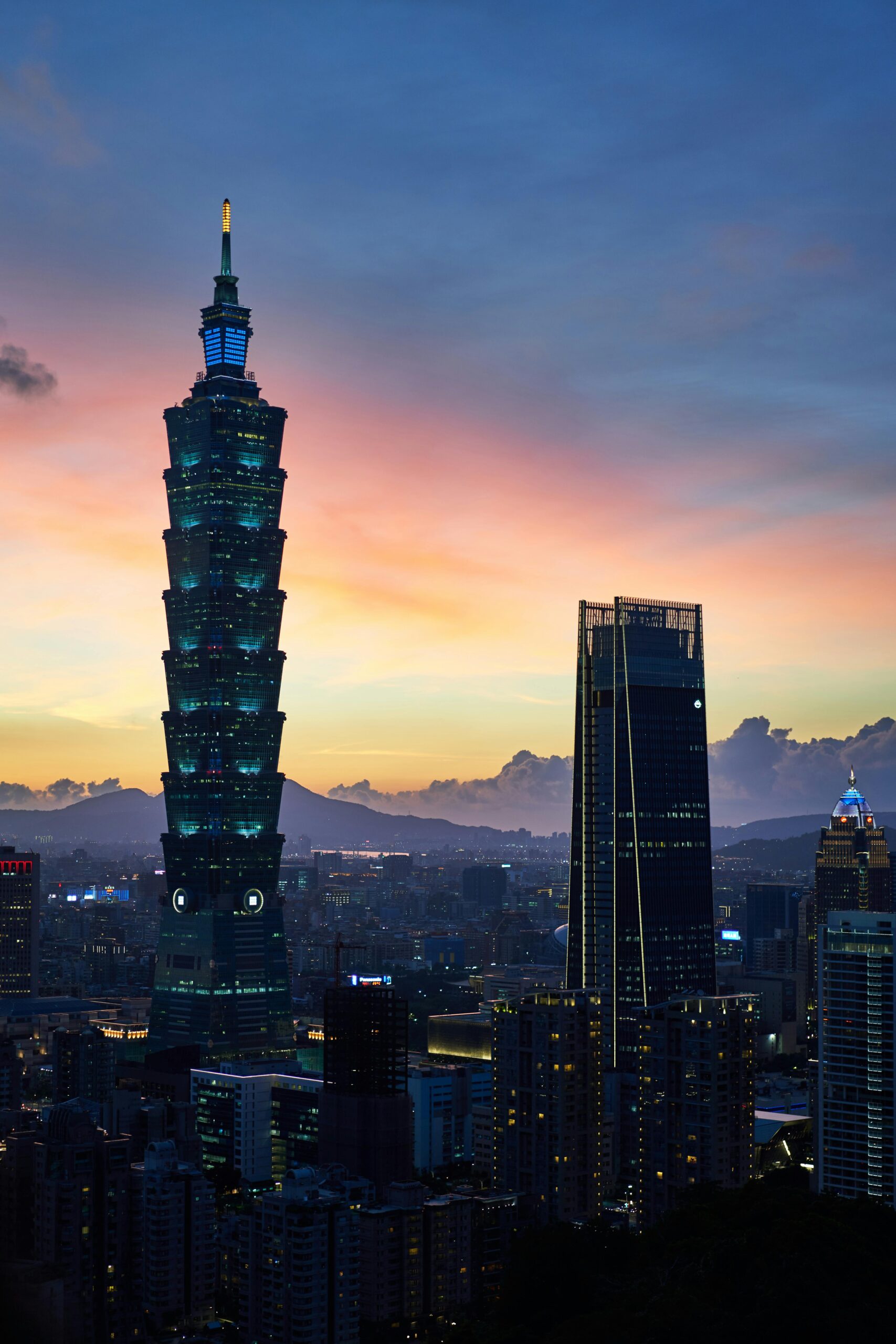 High-rise Buildings During Golden Hour