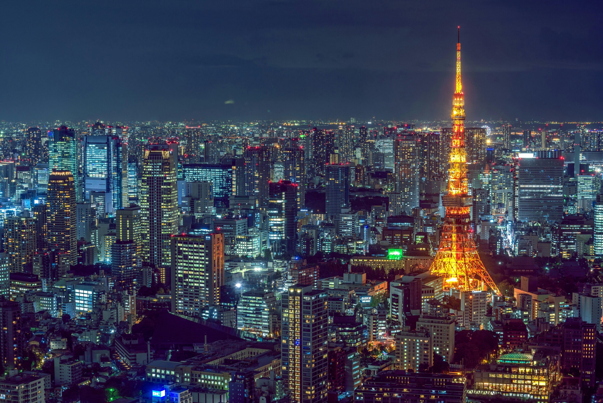 Illuminated Tower